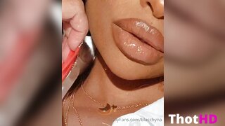 Blac Chyna Close-Up Video