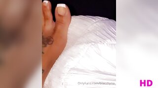 Blac Chyna Feet Close-Up Leak