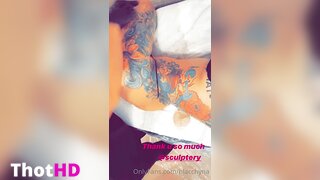 Blac Chyna Ass and Tail OF