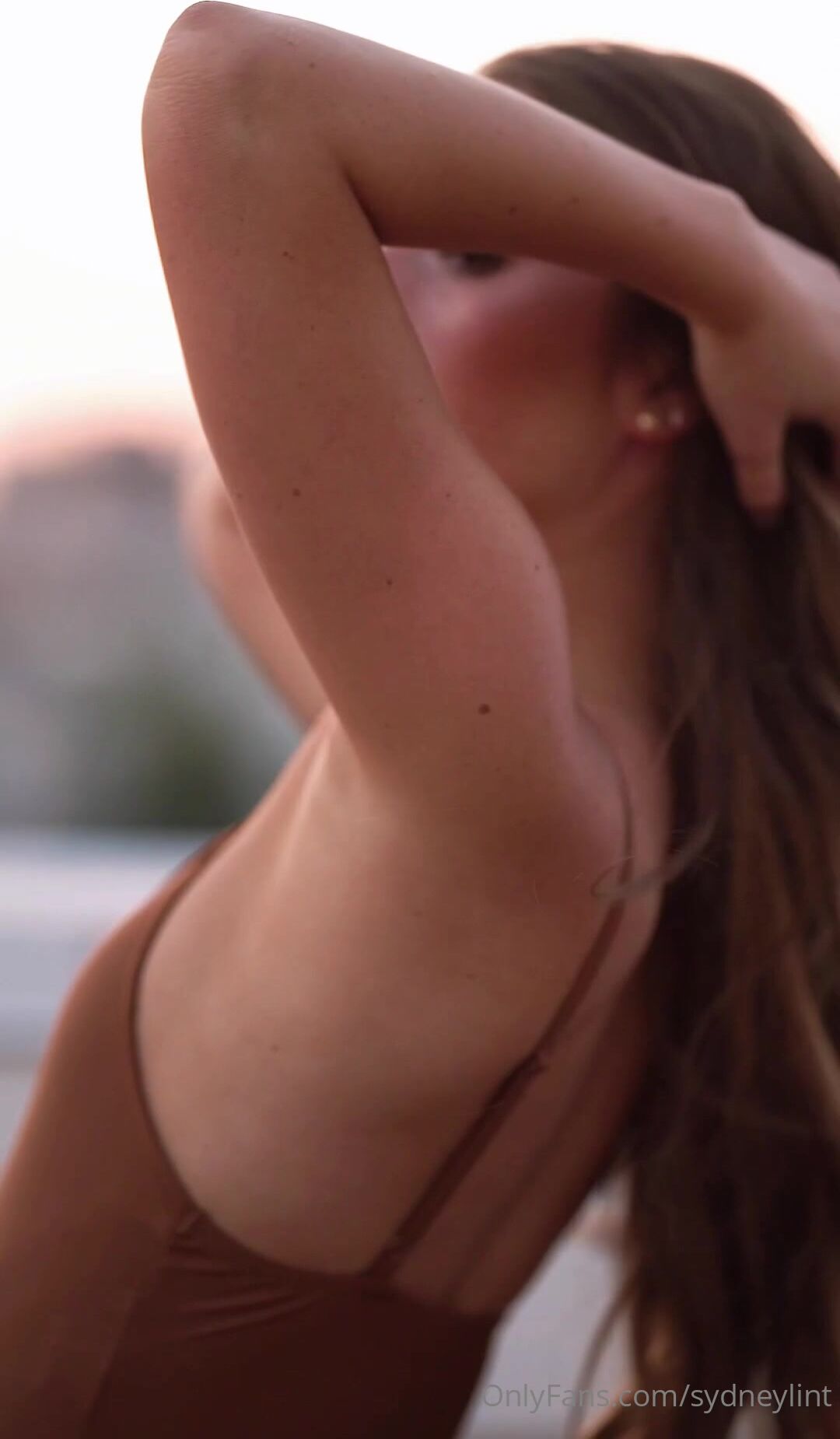 Sydney Lint Cleavage in Leotard NSFW