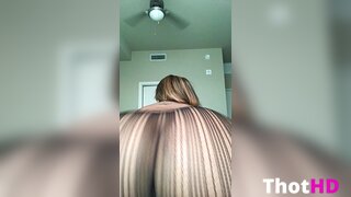 Dominique Chinn Close-up Ass OF