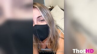 Kiera Young Close-Up Ass Leak