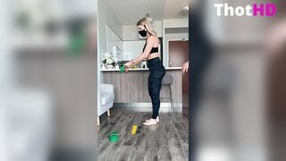KieraYoung Nude Mouth Mask NSFW