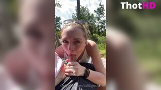 Callsigncharlie Outdoor Blowjob Clip