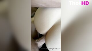 Michelejamesxx Close-Up Pubic Hair Leak