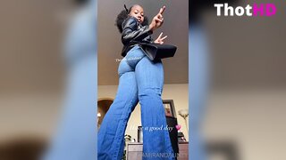 NaturalLuvsBeauty Ass From Below NSFW