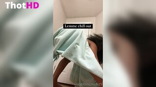 NaturalLuvsBeauty Nude with Towel Leak