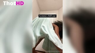 NaturalLuvsBeauty Nude with Towel Leak