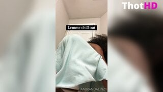 NaturalLuvsBeauty Nude with Towel Leak