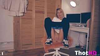 Ocicat Masturbating in Pantyhose OF