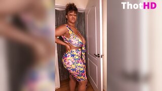 Persephanii Cleavage Dress Leak