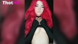 Ratskeleton Choker and Underboob Leak