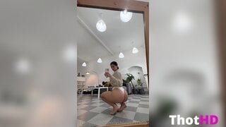 Ashley Serrano Ass Squatting Clip