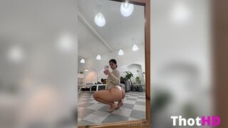 Ashley Serrano Ass Squatting Clip