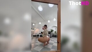 Ashley Serrano Ass Squatting Clip