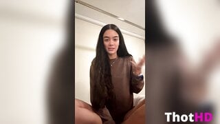 Ashley Serrano From Below in Short Shorts Leaked