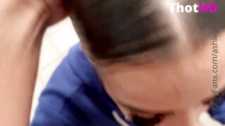 AshleySerrano Feet and BG Sex Clip
