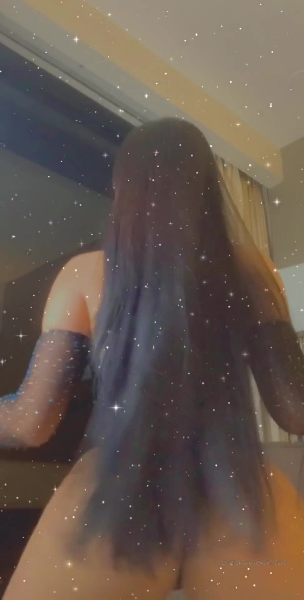 Candyw1 Ass From Behind Video