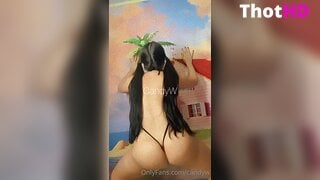 Candyw1 From Behind Ass Leaked_001