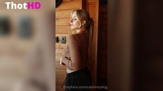 Caroline Zalog From Behind Video