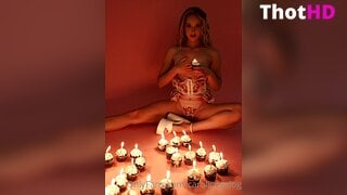 Caroline Zalog High Heels Topless NSFW