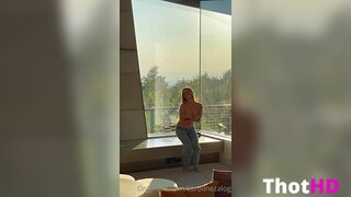 Caroline Zalog Topless Bathtub OF
