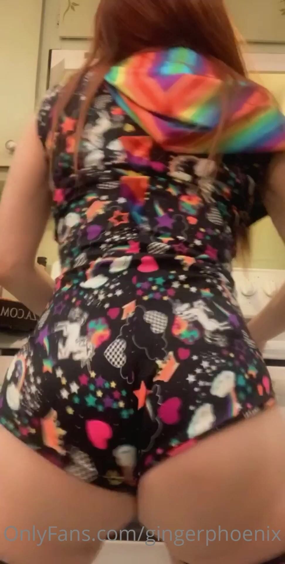 Ginger Phoenix Ass From Behind
