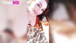 Ginger Phoenix Bikini on Beach Leak