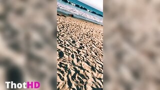 Ginger Phoenix Bikini on Beach Leak