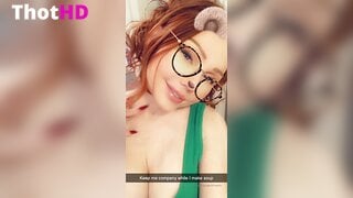 Ginger Phoenix Cleavage Leak