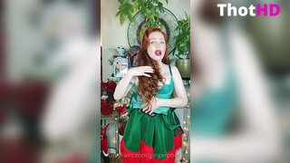 Ginger Phoenix Cleavage in Dress OF
