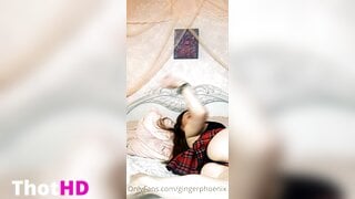 Ginger Phoenix Masturbating NSFW