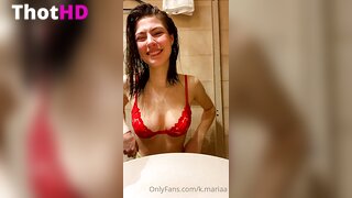 Khloe Maria Bathroom Ass Leaked