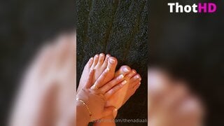 Nadia Ali Feet and Toes NSFW