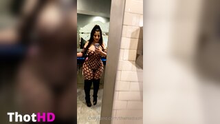 Nadia Ali Fishnet Outfit Video