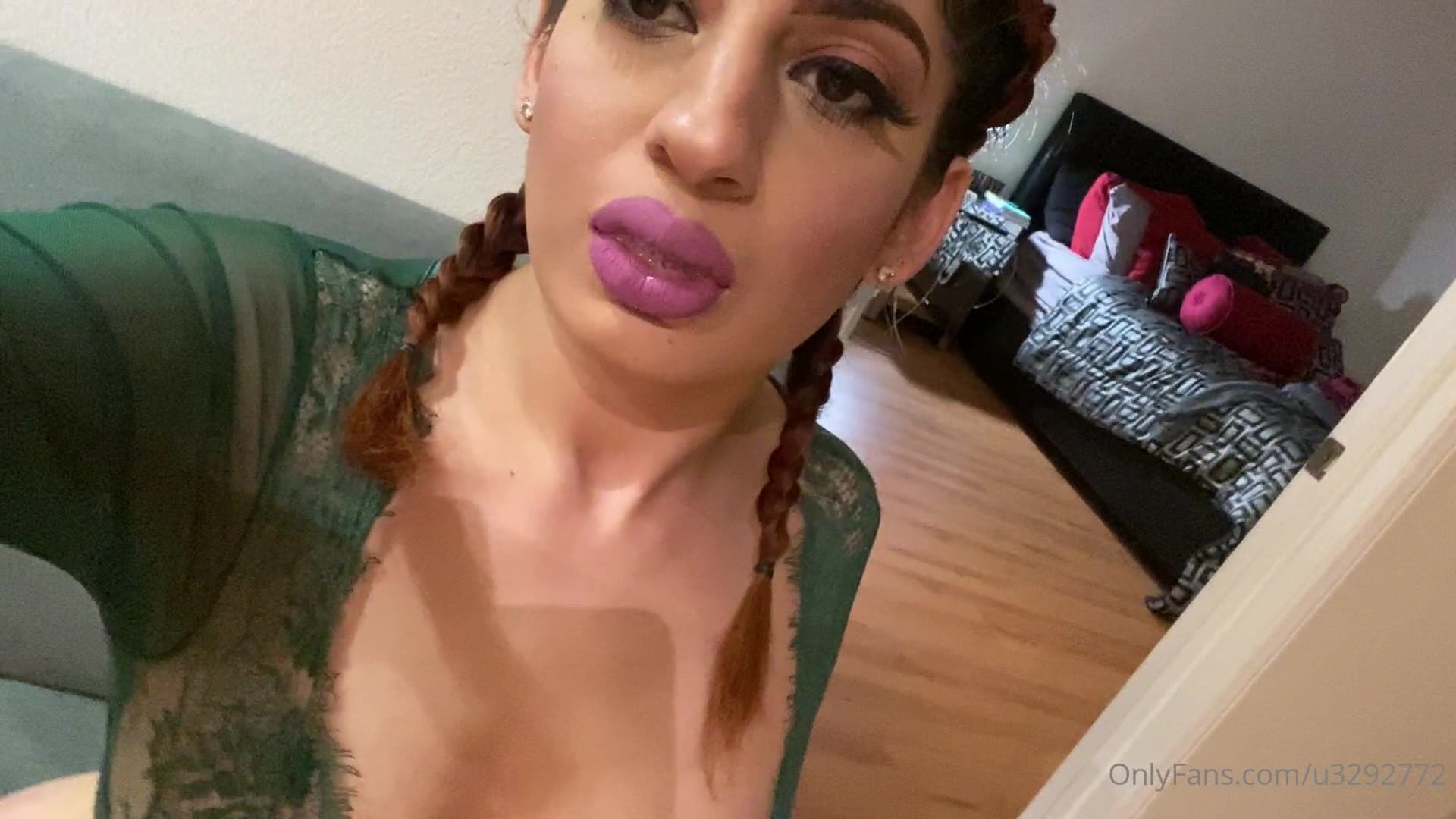 Nadia Ali Leotard Tongue XXX
