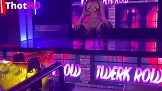 Nadia Ali Pole Dancing and Ass Video