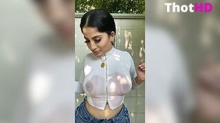 Nadia Ali See-Through Big Tits Clip