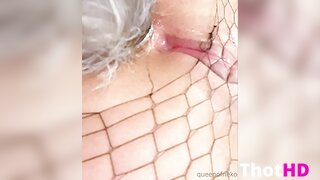 Queen of Neko Fishnet Pussy Leaked