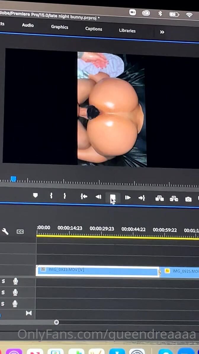 QueenDrea Dildo In Ass OnlyFans