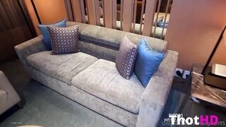 Sunwall95 Choker On Couch NSFW