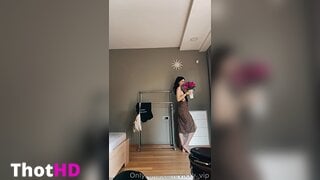 Vikky Candy Dress with Pantyhose Video
