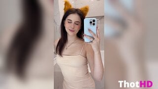 Vikky Candy in the Bathroom NSFW
