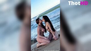 Tati Weg Beach Outdoor Sex Clip