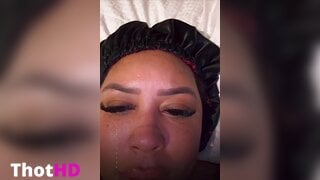Creole Barbie Topless with Big Tits Video