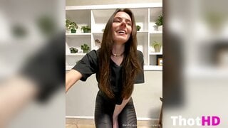 Skyhighsierra Pantyhose on Couch NSFW