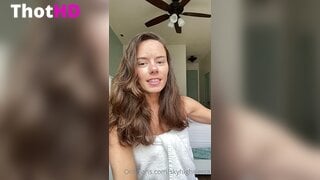 Skyhighsierra Pussy with Towel Video
