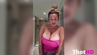 Sophie Chanel Cleavage Tanlines Video