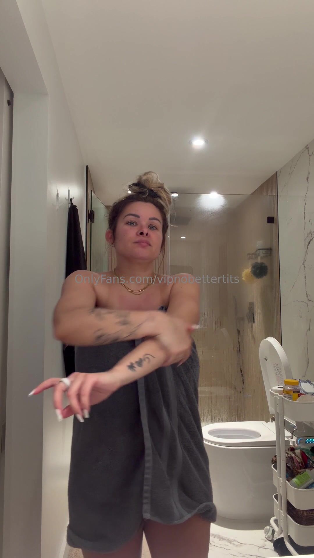 Vipnobettertits Bathroom Towel NSFW