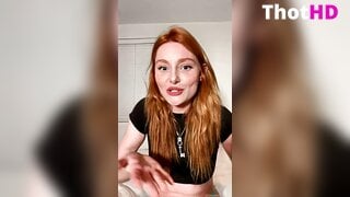 Lacy Lennon Masturbating on Bed NSFW